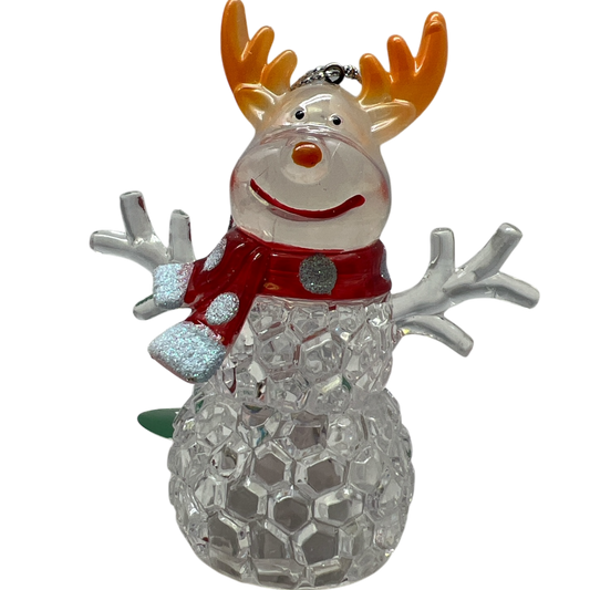 3.75"LED Reindeer Ornament