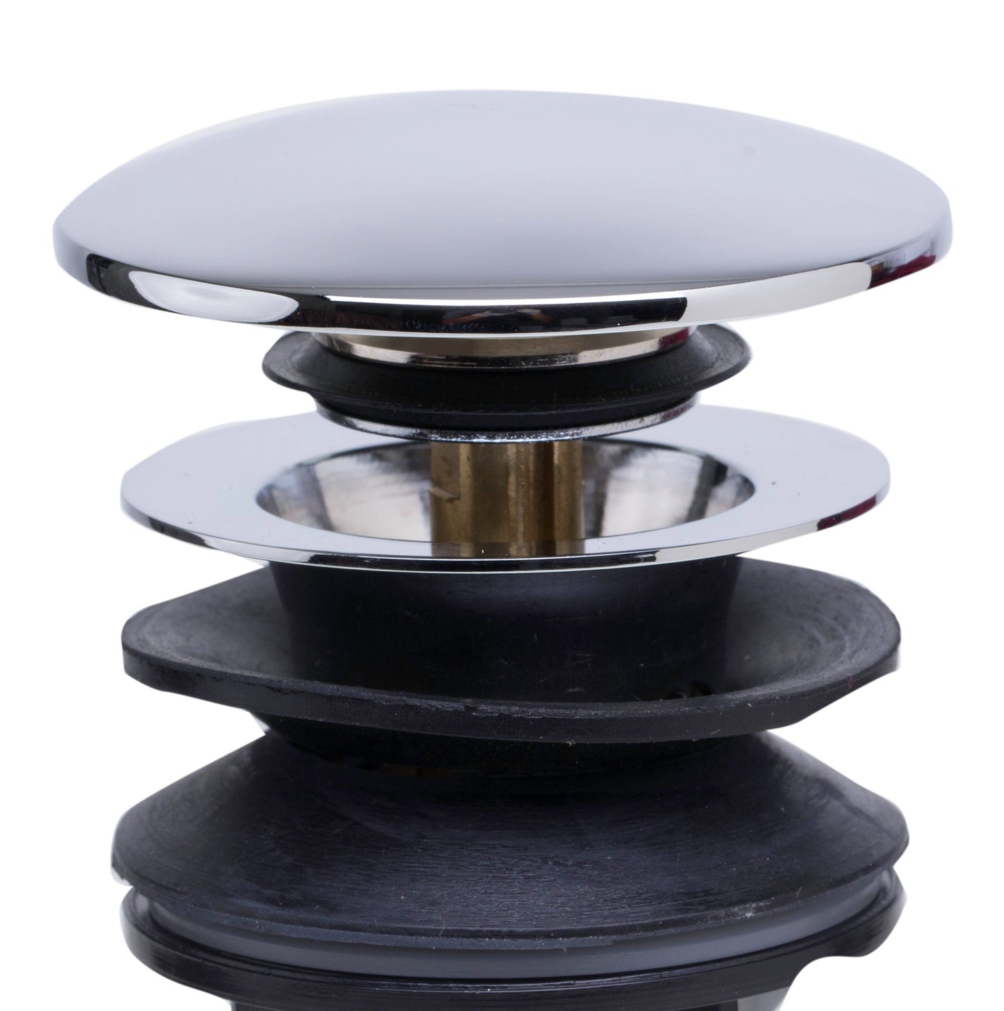 ALFI brand AB9056 Matte Pop Up Drain with Overflow