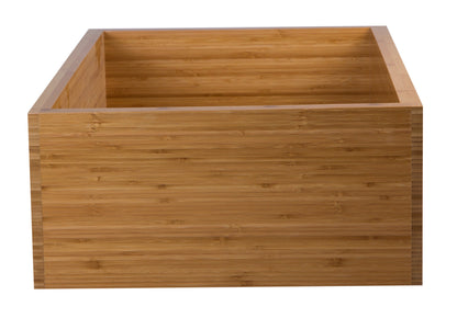 ALFI brand  AB3321 33" Double Bowl Bamboo Kitchen Farm Sink