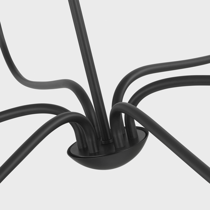 Abells Six Light Chandelier