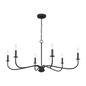 Abells Six Light Chandelier