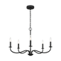 Abells Five Light Chandelier
