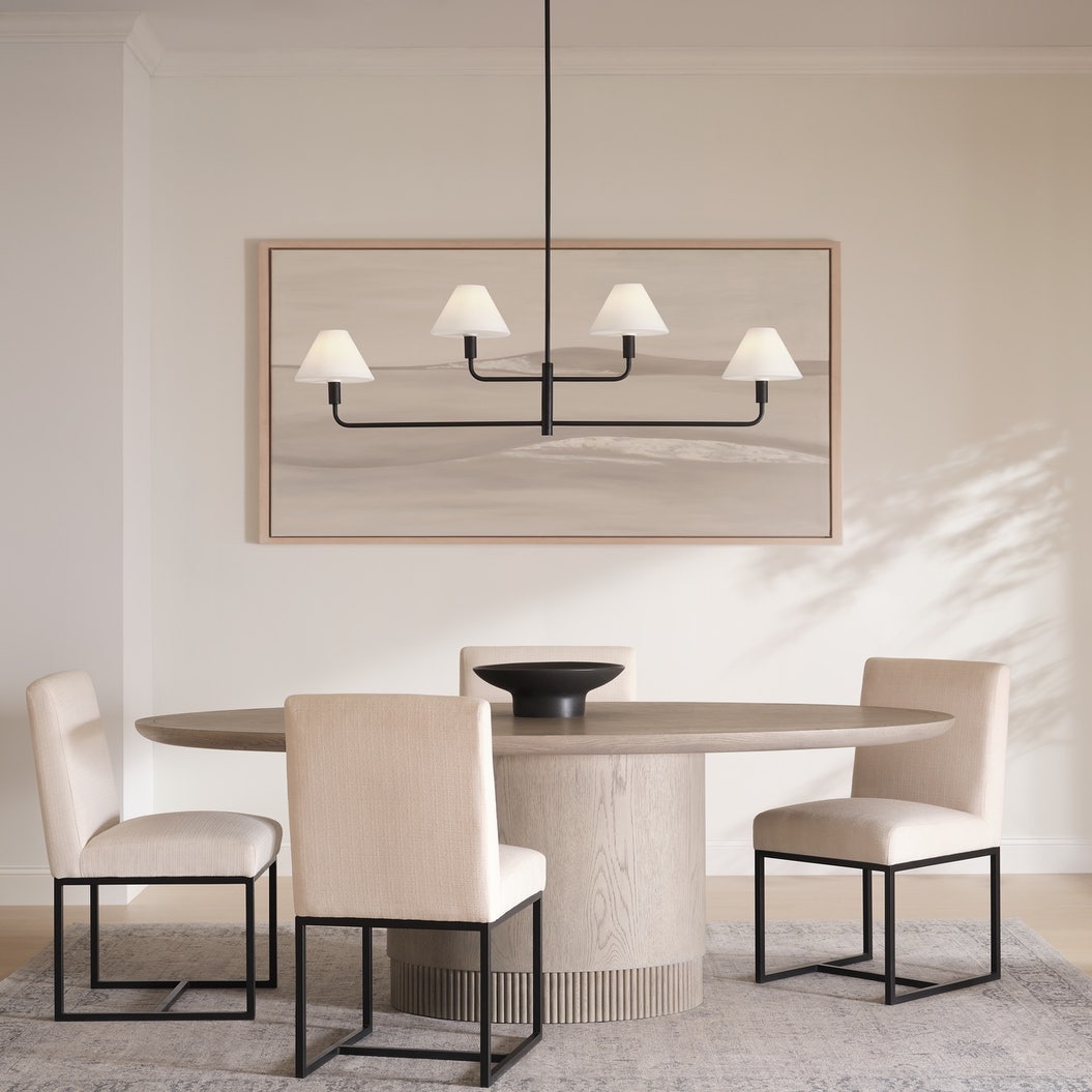 Mendota Four Light Chandelier