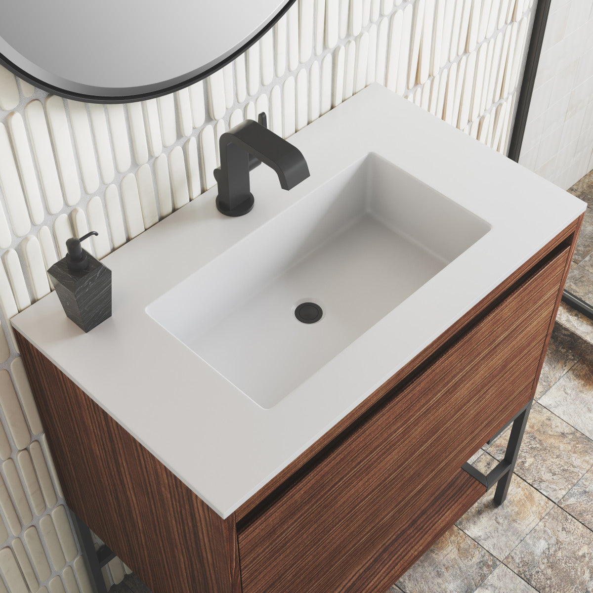 Mantova 31.5" Single Vanity Cabinet
