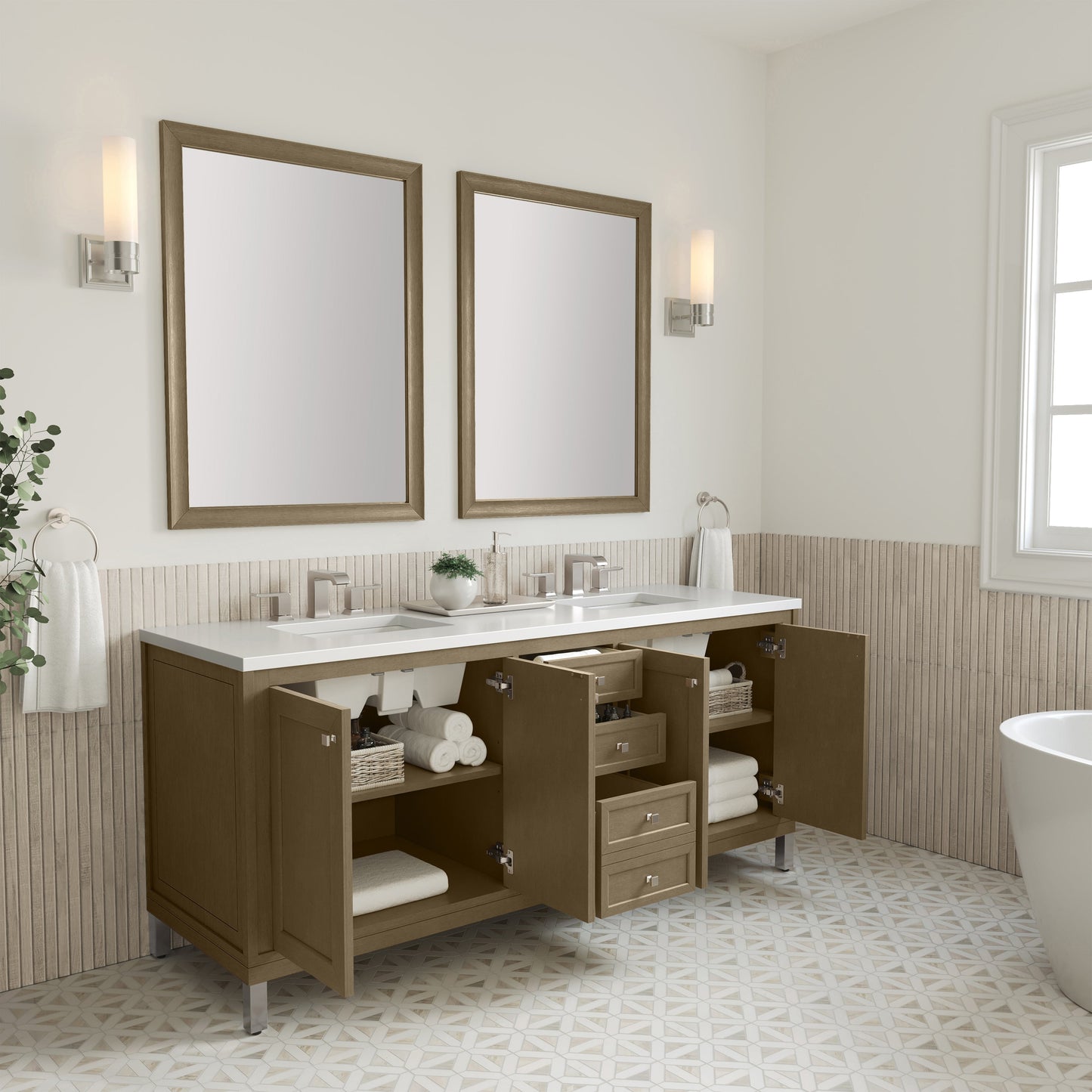 Chicago 72" Double Vanity