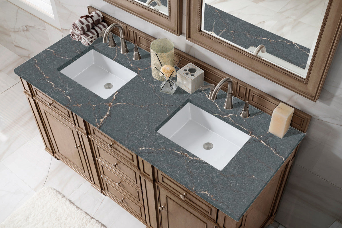 Bristol 60" Double Vanity Cabinet