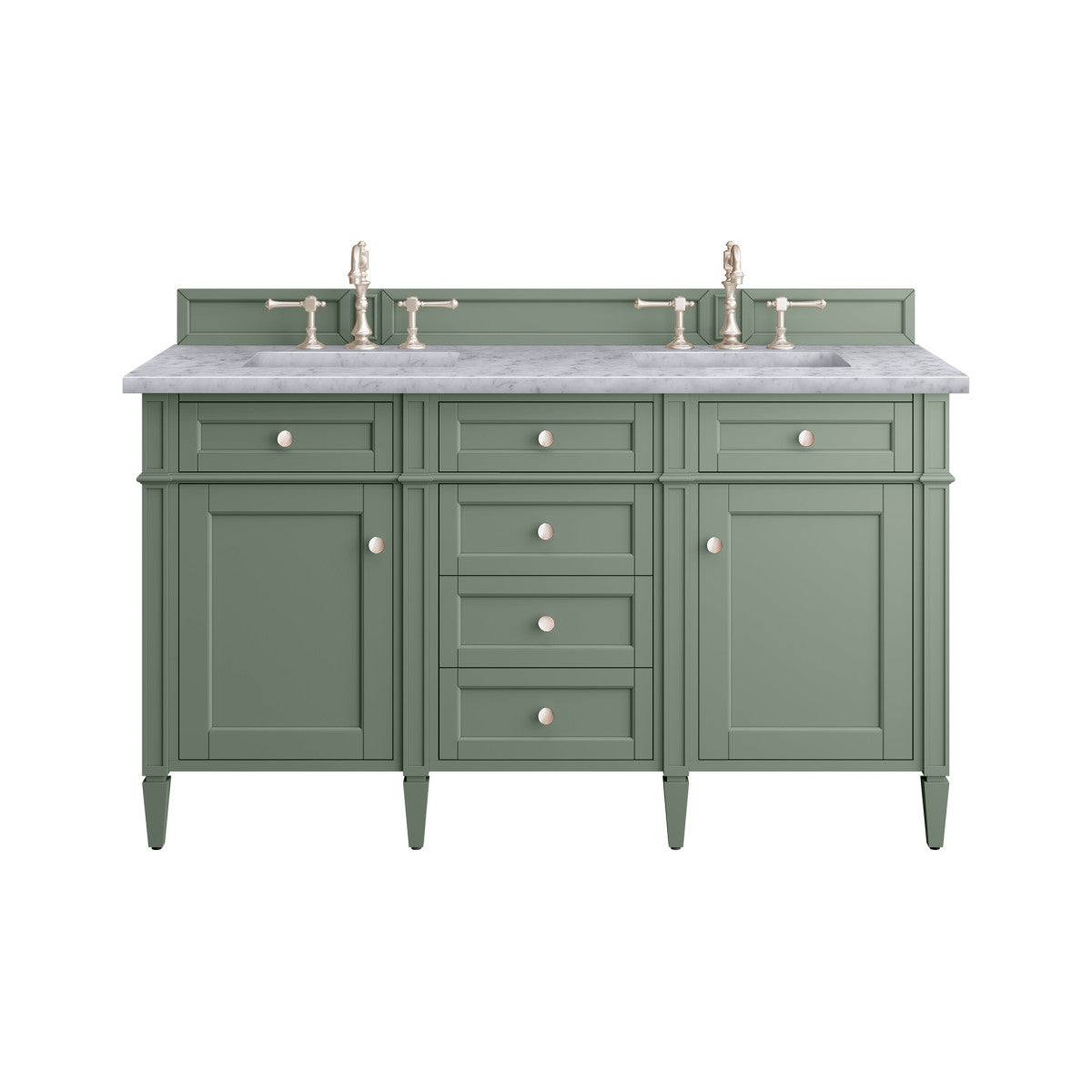 Brittany 60" Double Vanity Cabinet