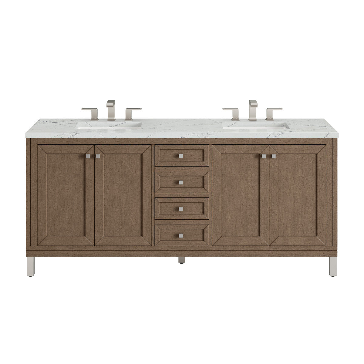 Chicago 72" Double Vanity Cabinet