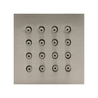 ALFI brand AB3820 2" Square Adjustable Shower Body Spray