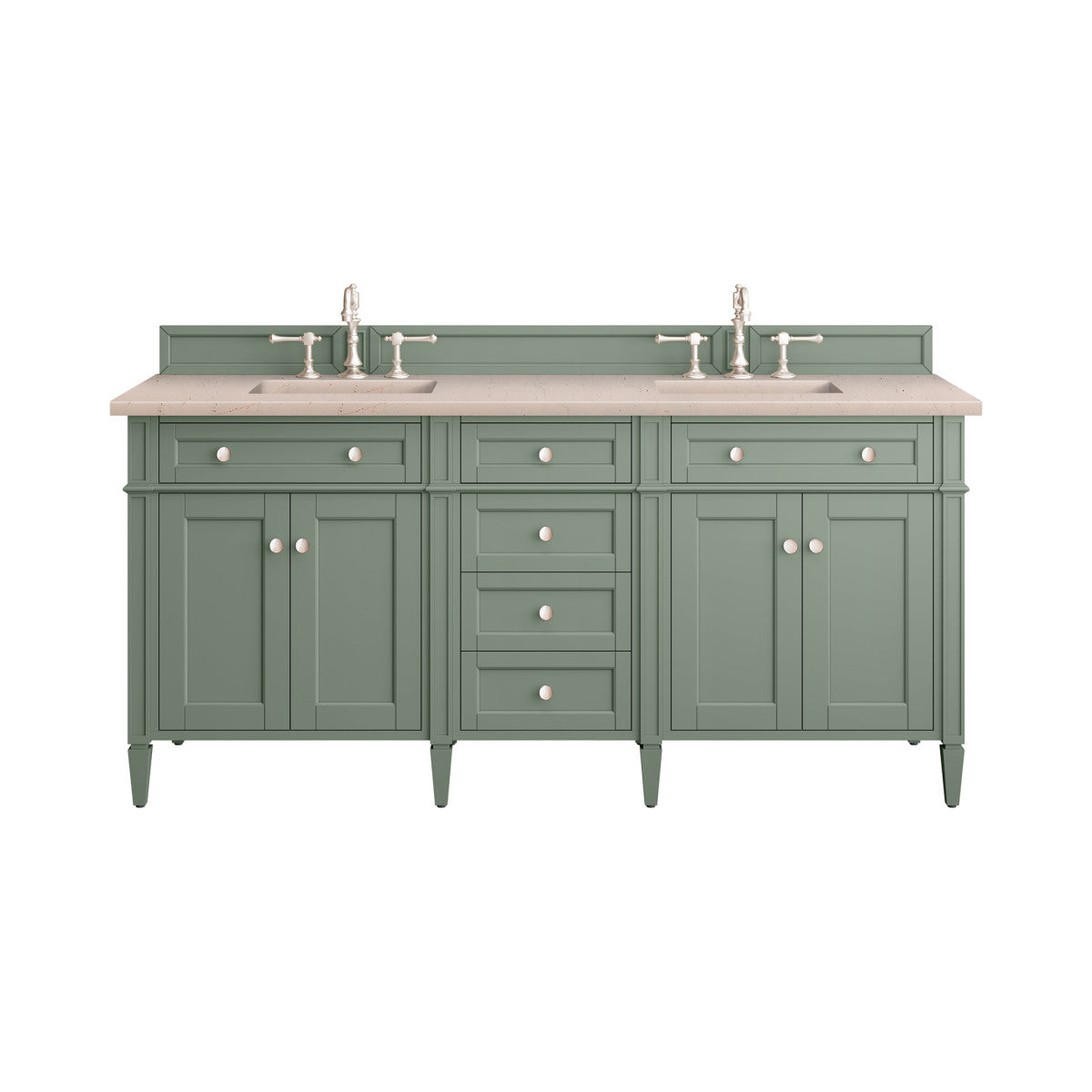 Brittany 72" Double Vanity Cabinet