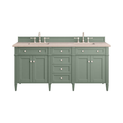Brittany 72" Double Vanity Cabinet