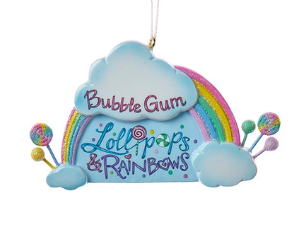 Lollipop Rainbow Ornament -