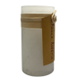 White Timber Pillar Candle - 4 x 2 x 2