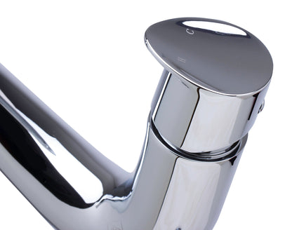 ALFI brand AB1570 Tall Wave Single Lever Bathroom Faucet