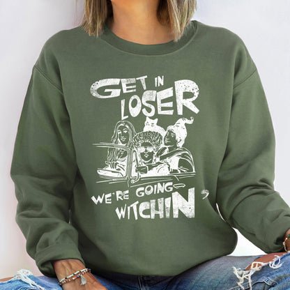 Going Witching Vintage Halloween Sweatshirt