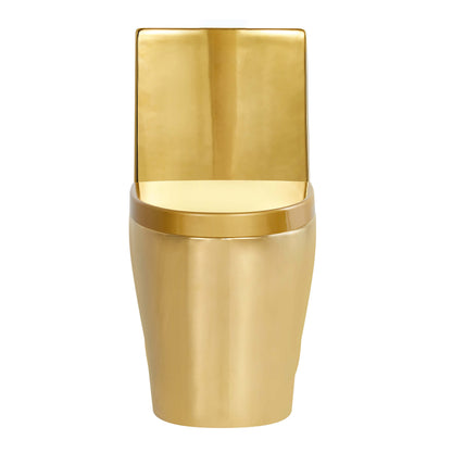 Fine Fixtures MOTB7 Dual Flush One-Piece Toilet – Glossy Biscuit | GS Design Center NJ