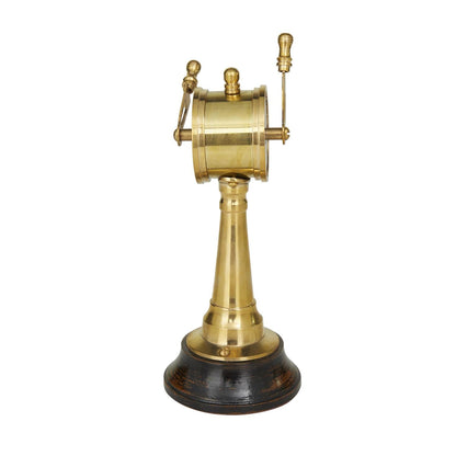 Gold Metal Ship Telegraph – Nautical Decorative Accent