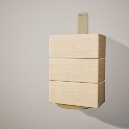 Yoke Yoga Block Wall Bracket | Gold