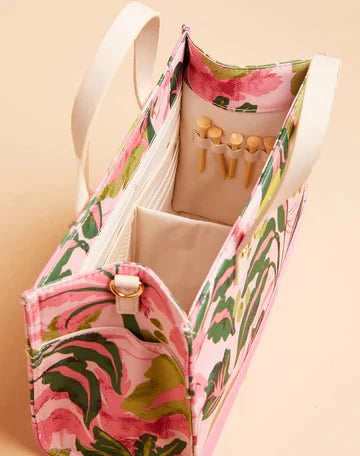 Golf Crossbody Tote Palm Paradise