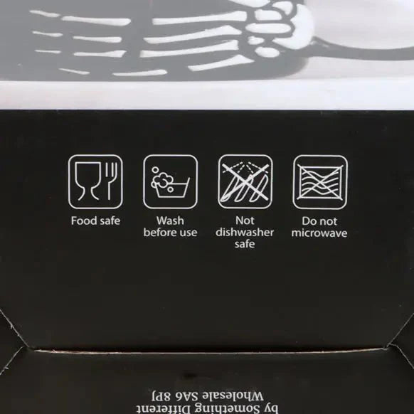 Gothic Halloween Skeleton Hand Mug