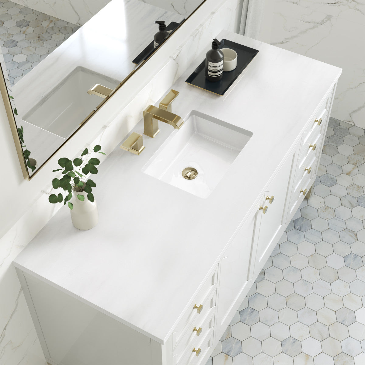Chicago 60" Single Vanity Cabinet