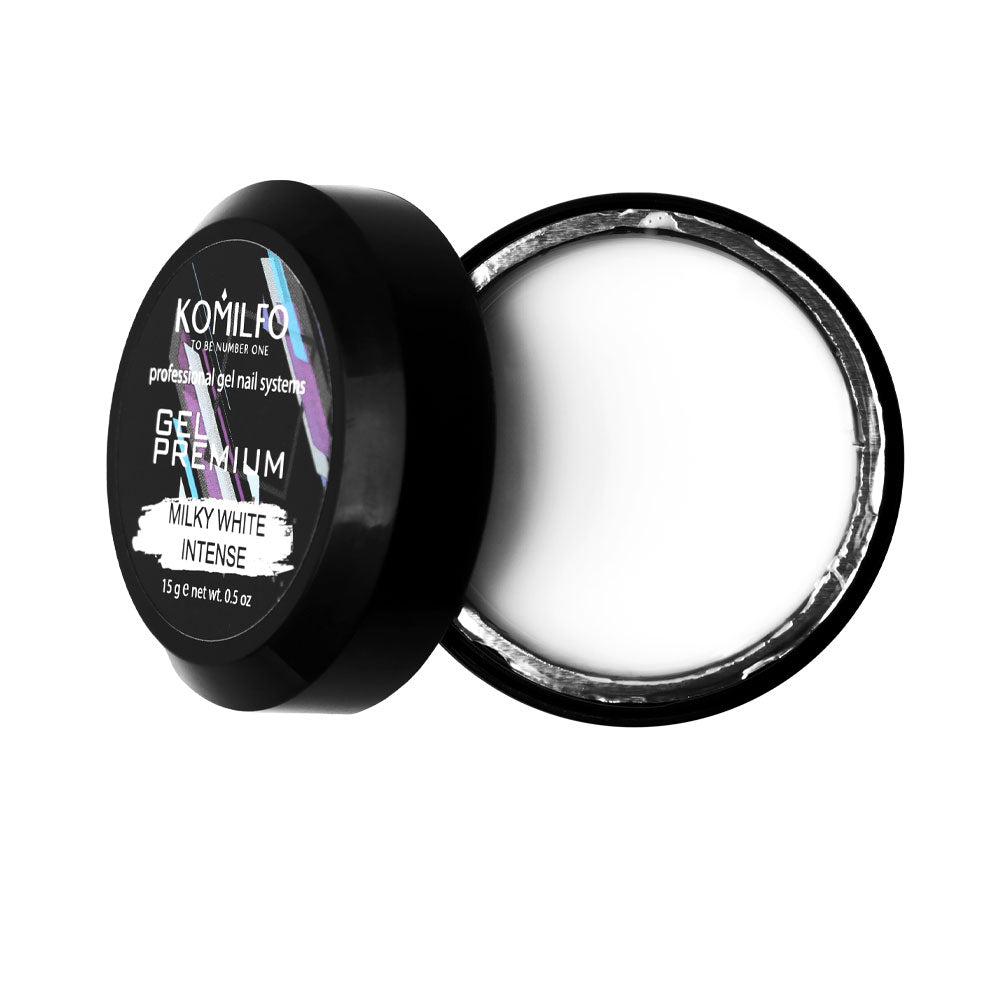 Komilfo Gel Premium Milky White Intense, 15 g 876085