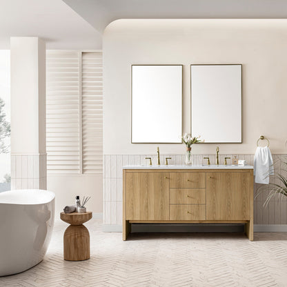 Hudson 60" Double Vanity Cabinet