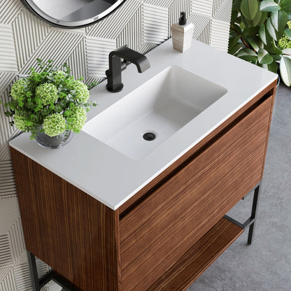 Mantova 35.4" Single Vanity Cabinet