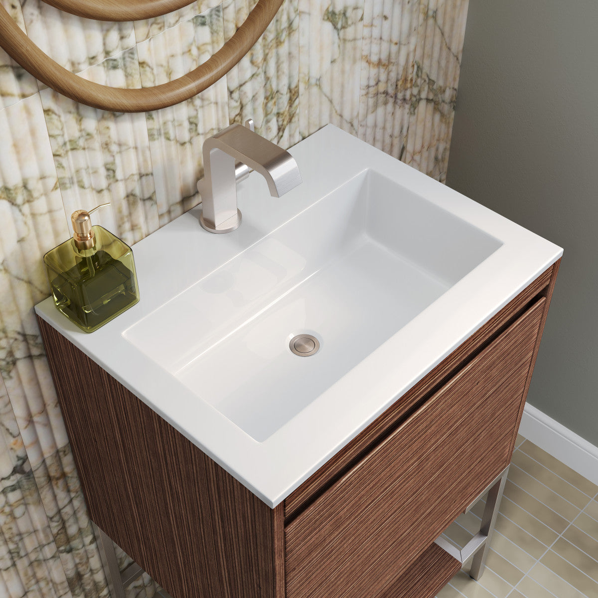 Mantova 23.6" Single Vanity Cabinet