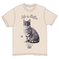Life is Better with a Tabby Cat T-Shirt -