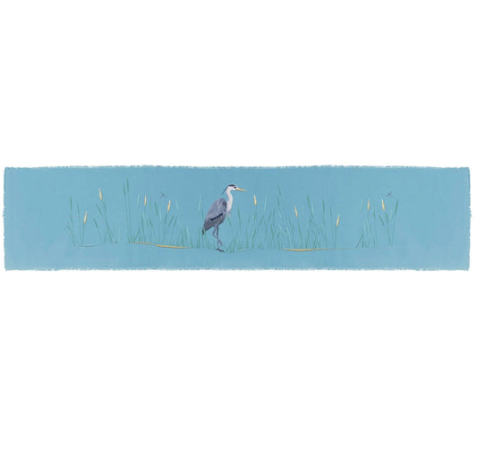 Great Blue Heron Table Runner