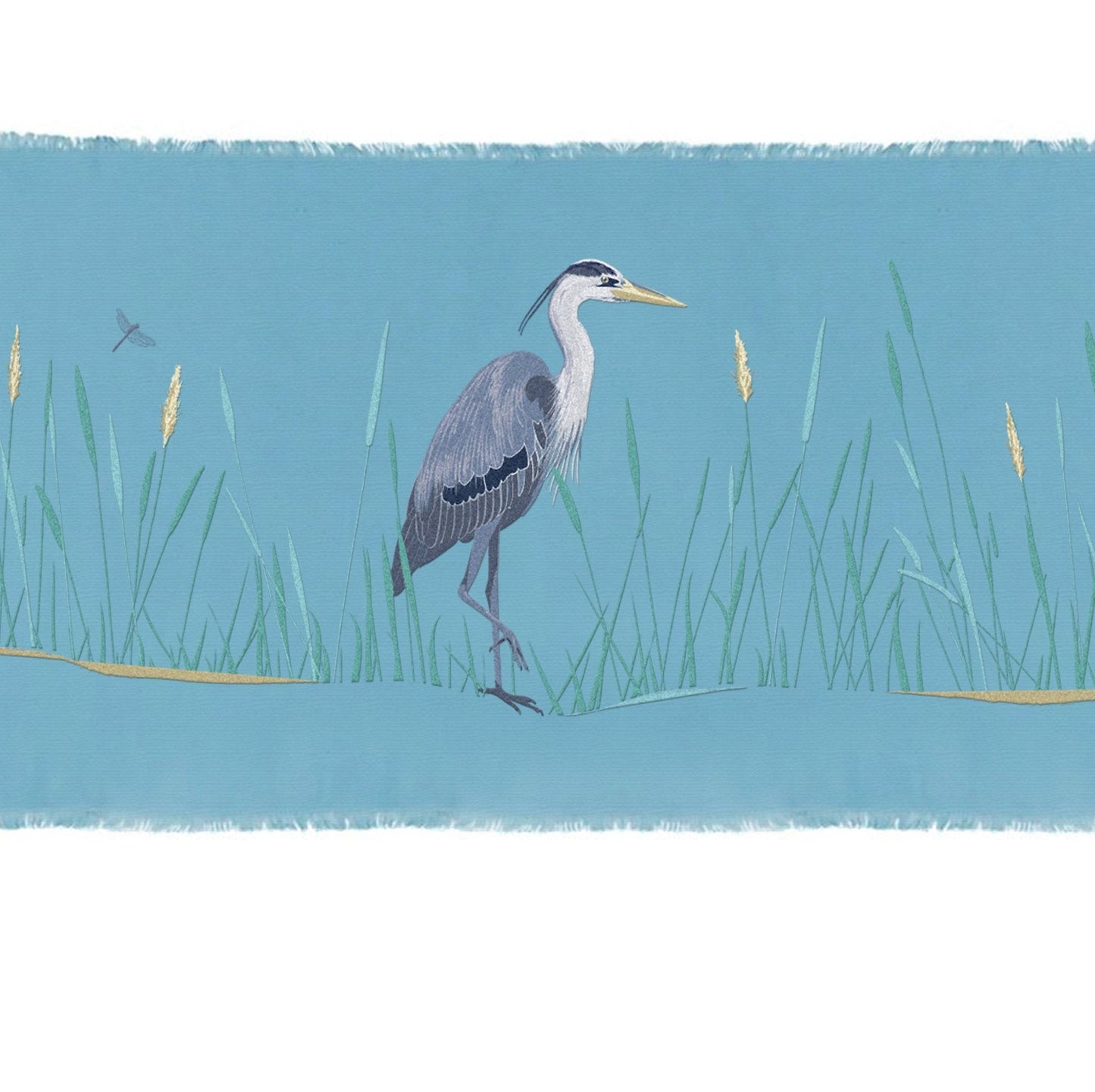Great Blue Heron Table Runner