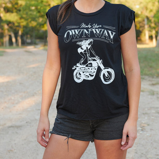 Make Your Own Way Muscle Tee