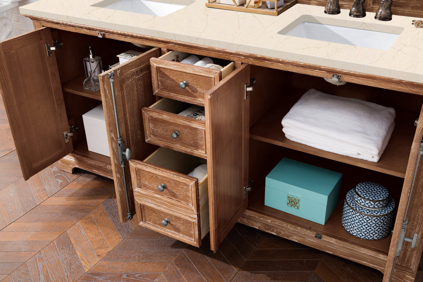 Providence 72" Double Vanity Cabinet