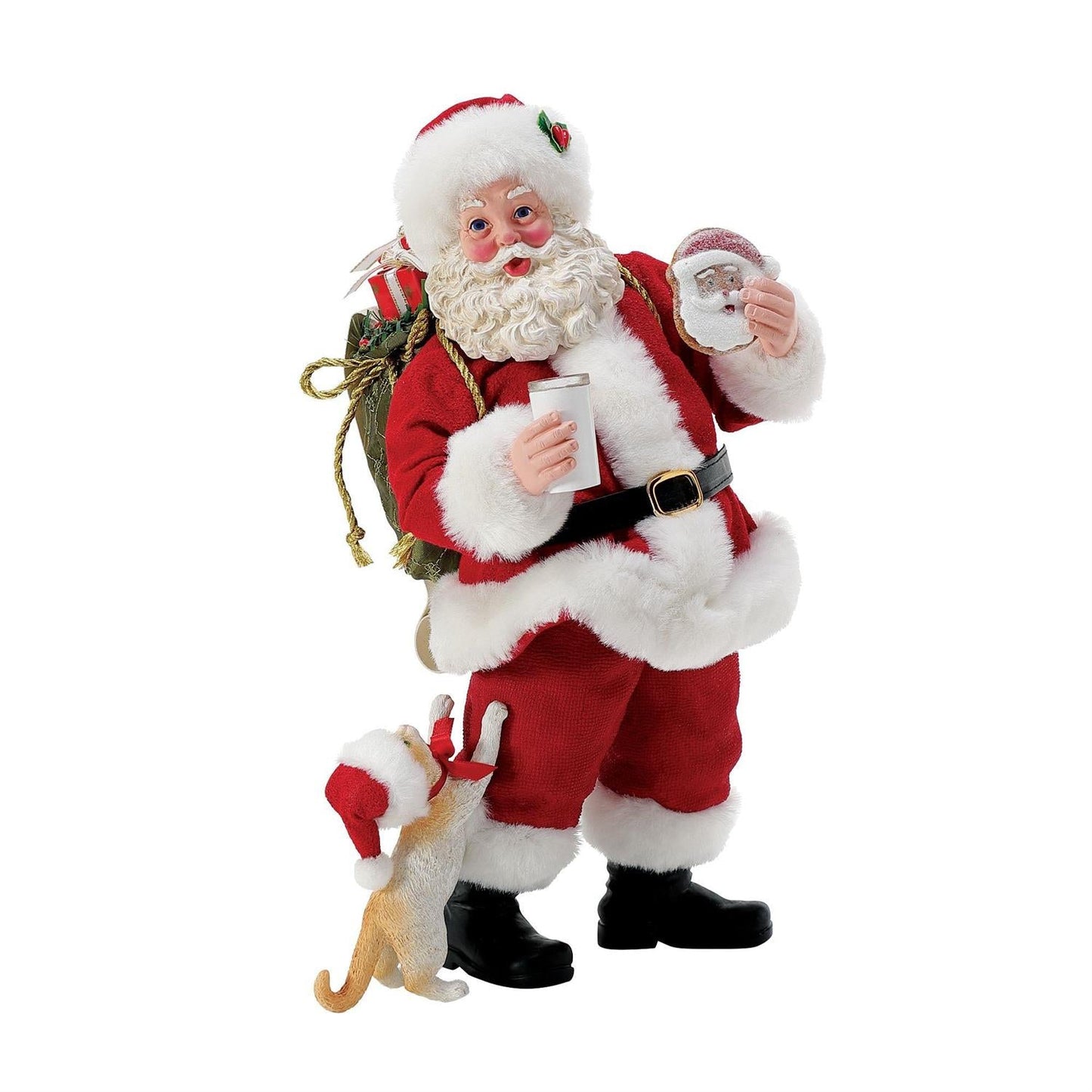 Scratching Post Santa Figurine