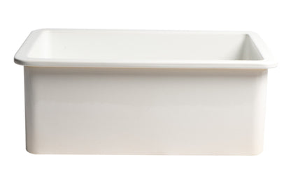 ALFI brand ABF2718UD 27" x 18" Fireclay Undermount / Drop In Firelcay Kitchen Sink