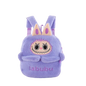 Cartoon Labubu Furry Backpack Children's Plush Backpack - Purple