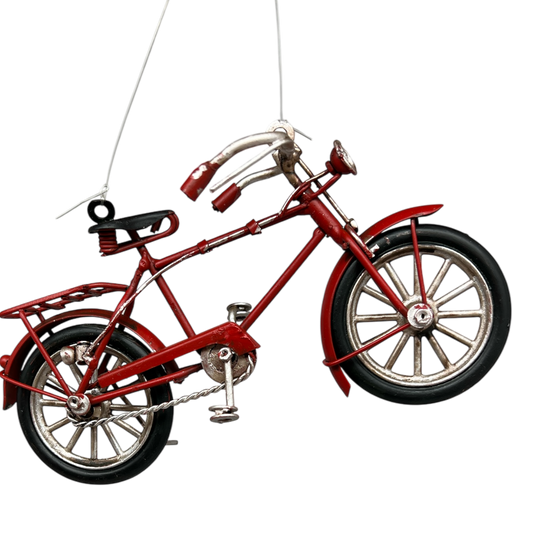 Red Bike Ornaments