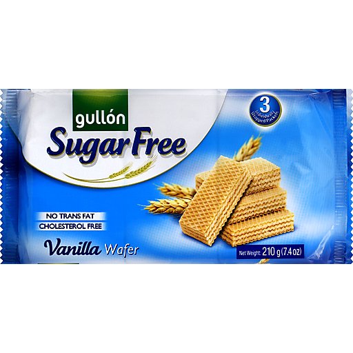 Gullon Wafer, Sugar Free, Vanilla