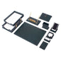 MOOG Luxury Desk Set - Double Document Tray- Brown - 13 PCS