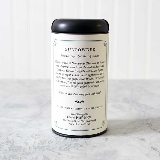 Gunpowder Teabags Tea Tin