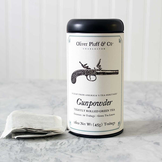 Gunpowder Teabags Tea Tin