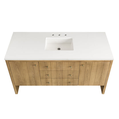 Hudson 60" Single Vanity Cabinet