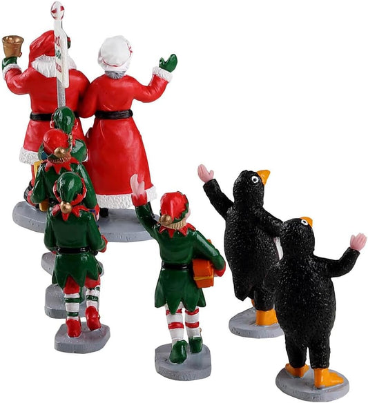 Santa's Elf Parade Set of 7