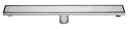 ALFI brand  ABLD24B-PSS 24" Modern Polished Stainless Steel Linear Shower Drain with Solid Cover