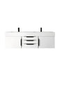 Columbia 59" Double Wall Mount Vanity Cabinet