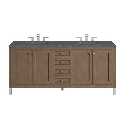 Chicago 72" Double Vanity Cabinet