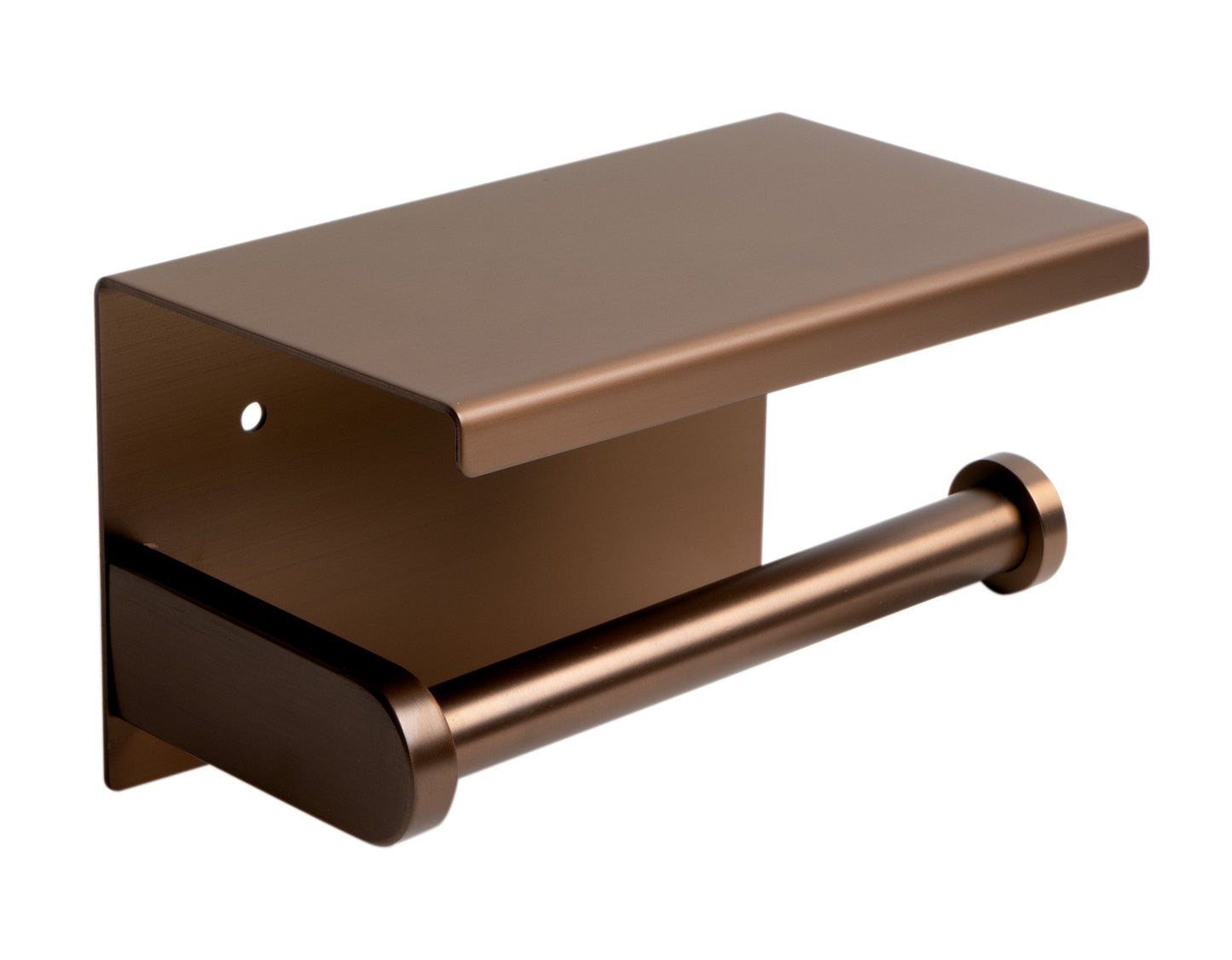 AlFI brand ABTPP66 Stainless Steel Toilet Paper Holder with Shelf