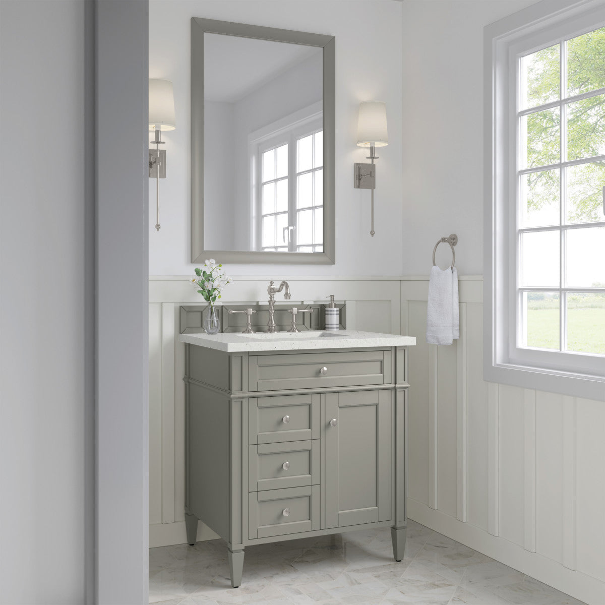 Brittany 30" Single Vanity Cabinet