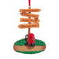 Hiking Sign Ornament